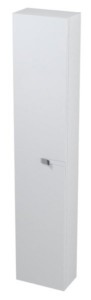 MITRA шкафчик высокий 28x140x16cm, белый, L P