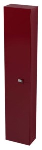 MITRA шкафчик высокий 28x140x16cm, бордовый, L P
