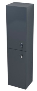 MITRA шкафчик высокий 35x140x30cm, антрацит, L P