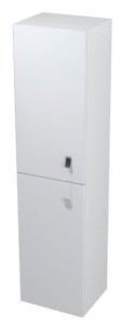 MITRA шкафчик высокий 35x140x30cm, белый, L P