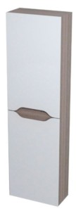 WAVE шкафчик высокий 40x140x20cm, левая правая, белый венге