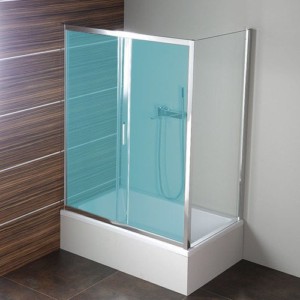 боковые стенки 900x1500 см, прозрачное стекло