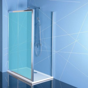 душевая боковая стенка 700mm, прозрачное стекло