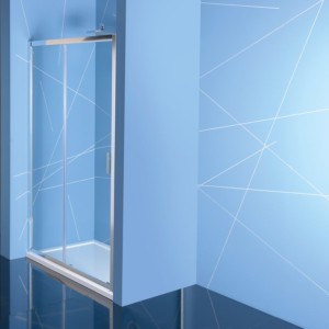 душевая дверь 1200 мм, прозрачное стекло